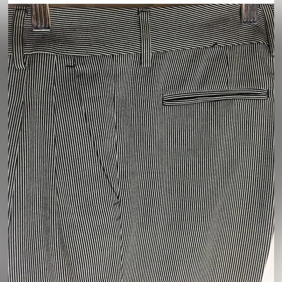 Etro Engineer Stripe Cropped Dress Pant - Picture 5 of 9